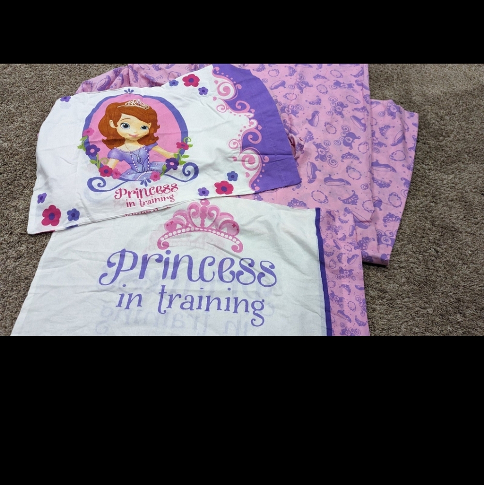 Disney princess Sofia the first twin sheets bedding set